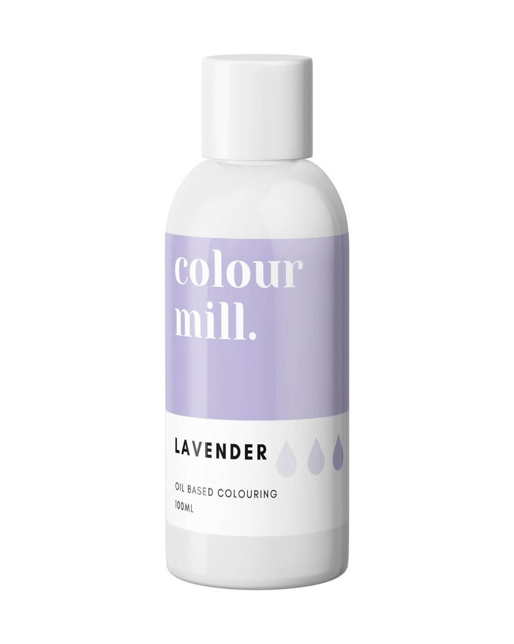 100ml Oil Based Lavender Food Coloring Gel for Cake Decorating and Fondant Vegan Halal
